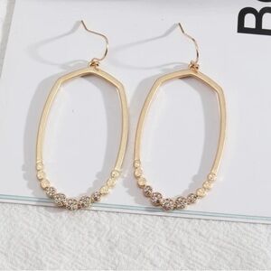 Designer Inspired Gorgeous Oval Earrings
